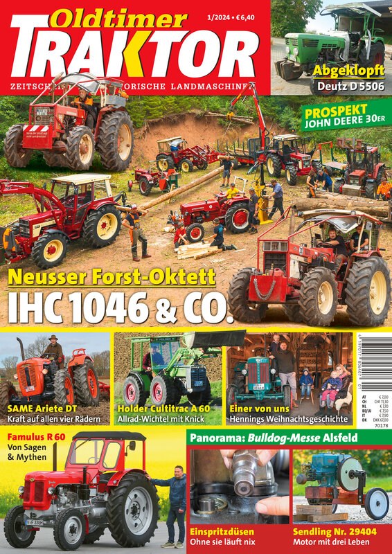 Oldtimer Traktor Magasin Tyskland 2024-01 Originaludgave