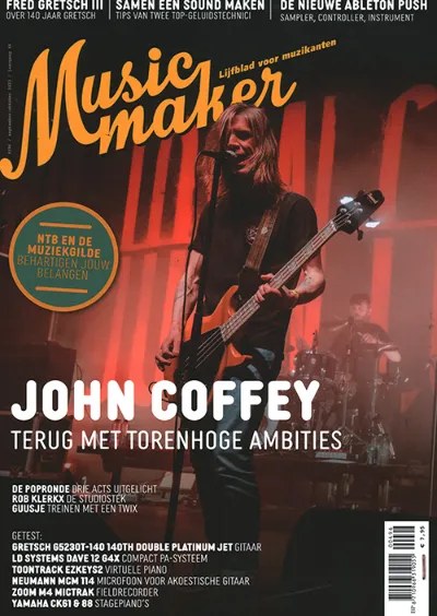 Musicmaker Magazine Netherlands 2023 John Coffey Fred Gretsch III Rob Klerkx Original Print Issue