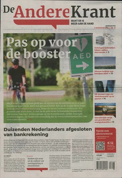 De Andere Krant 2023-31 – Nigel Farage – Originaludgave