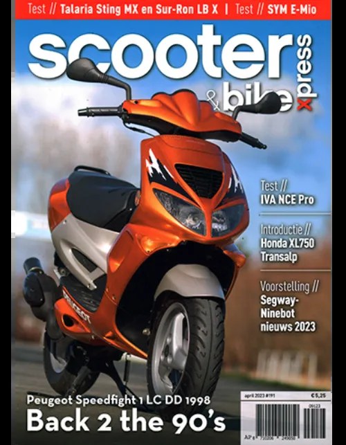 Scooter & Bikexpress 2023-191 Peugeot Speedfight 1 LC DD 1998 Roller 90er Jahre