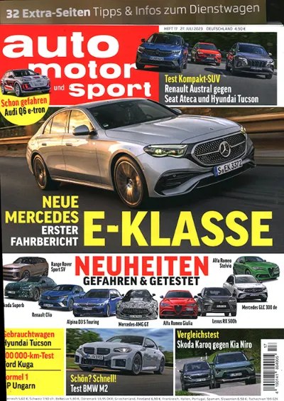 Auto Motor Und Sport Magazine Germany 2023-17 Original Print Issue