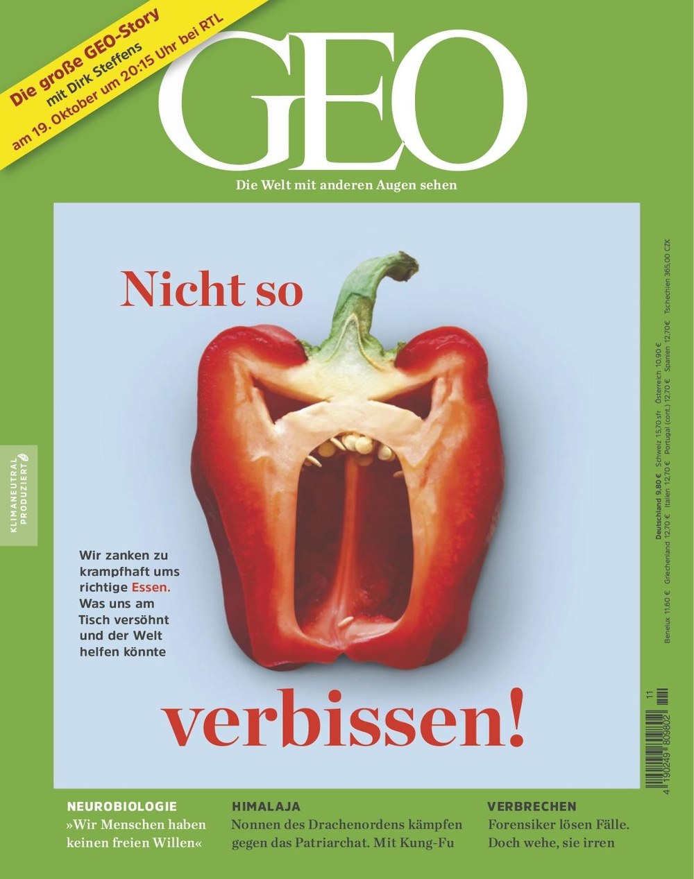 Geo Magasin Magasin Tyskland 2023-11 – Dirk Steffens – Originaludgave
