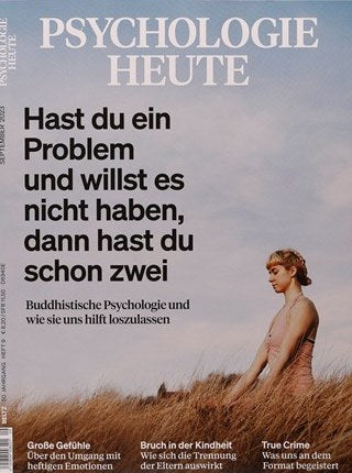 Psychologie Heute Revista Alemanha 2023-09 Edição original