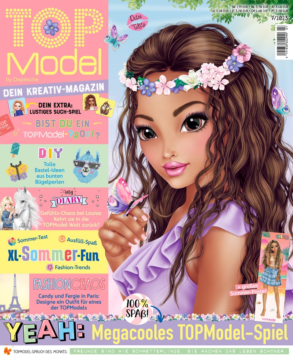 TOPModel Friends Club 2023-07 Original Print Issue