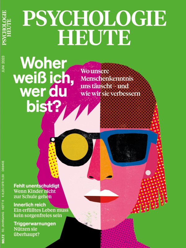 Psychologie Heute Lehti Saksa 2023-06 Alkuperäinen painos