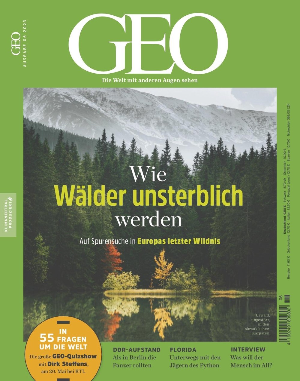 Geo Tijdschrift Tijdschrift Duitsland 2023-06 – Dirk Steffens – Originele uitgave