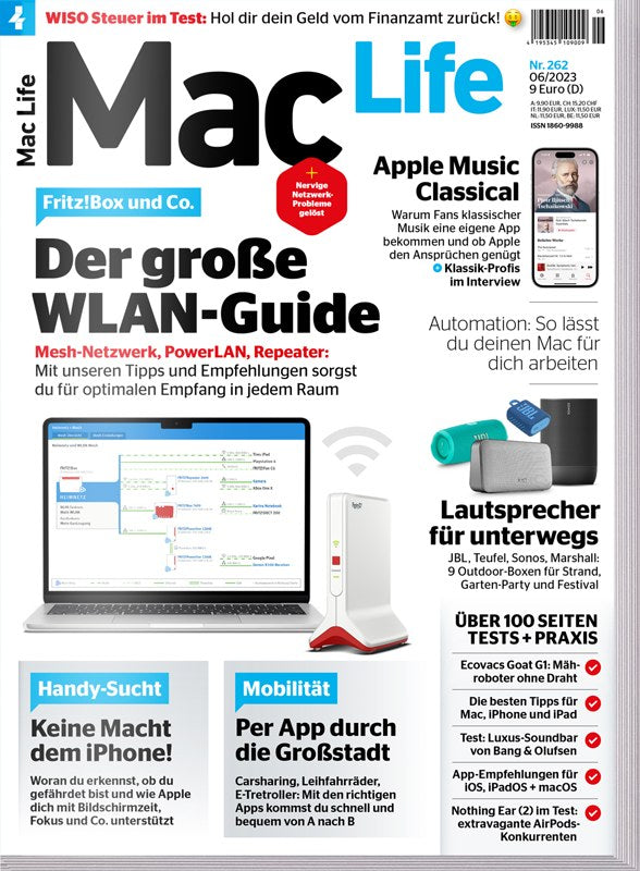 Mac Life 2023-06 JBL Teufel Sonos Marshall