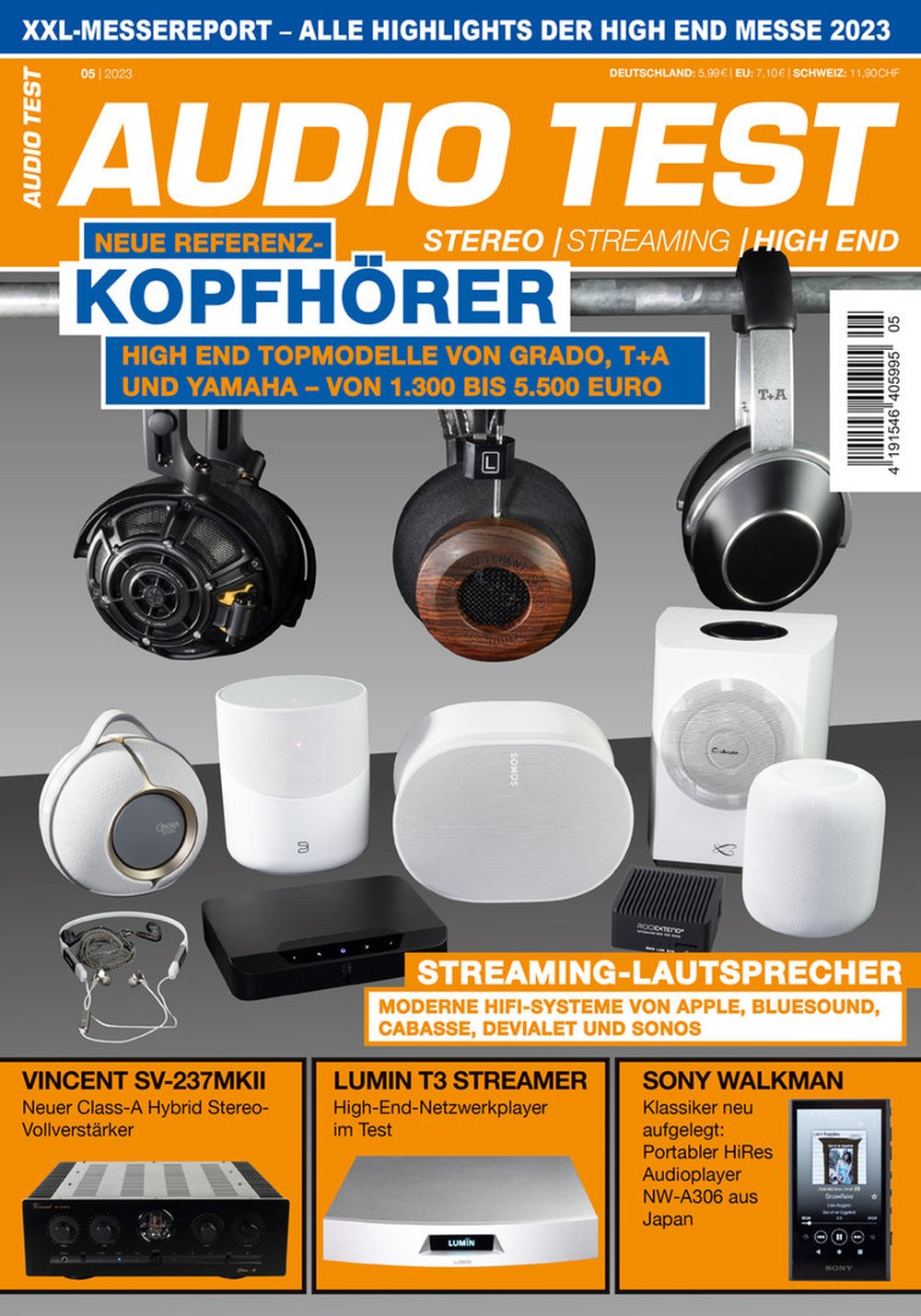 Audio Magazine Germany 2023-05 Original Print Issue