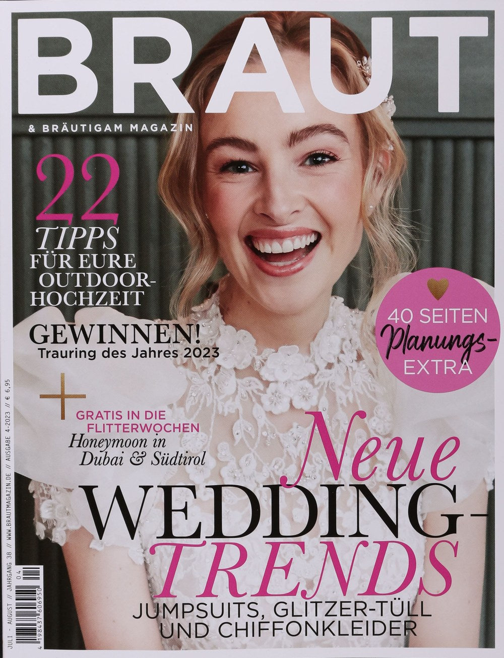 Braut & Bräutigam 2023-04 Hochzeit Wedding-Trends Brautmode