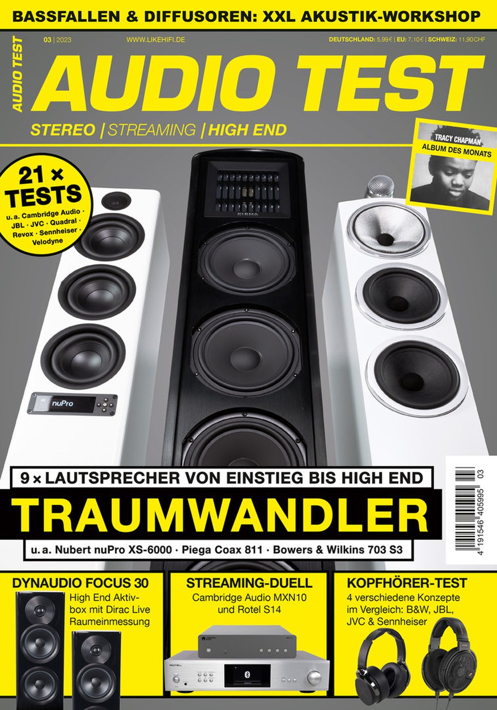 Audio Magasin Tyskland 2023-03 – Tracy Chapman – Originaludgave