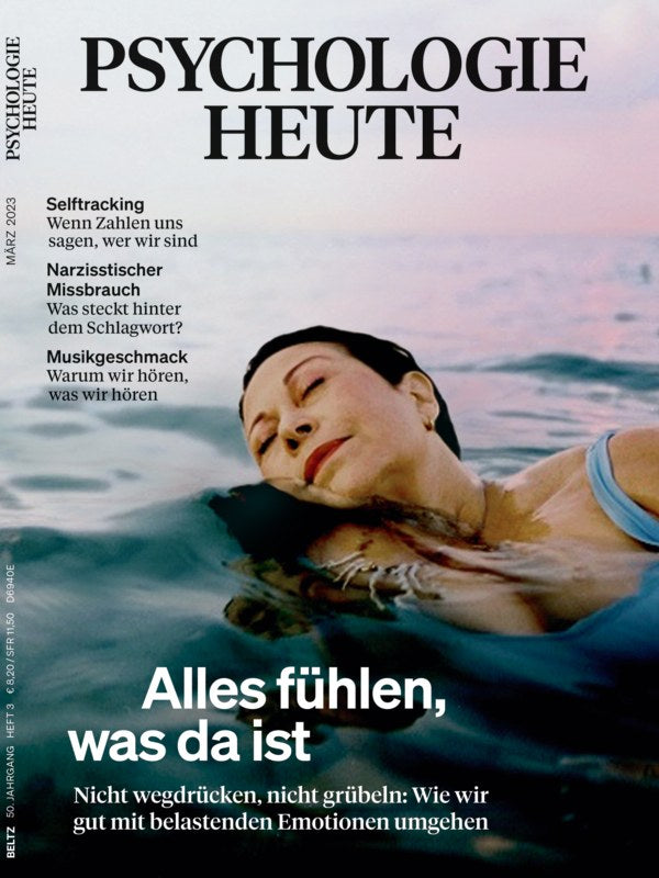 Psychologie Heute Magazin Deutschland 2023-03 Emotionen Gefühle Selftracking
