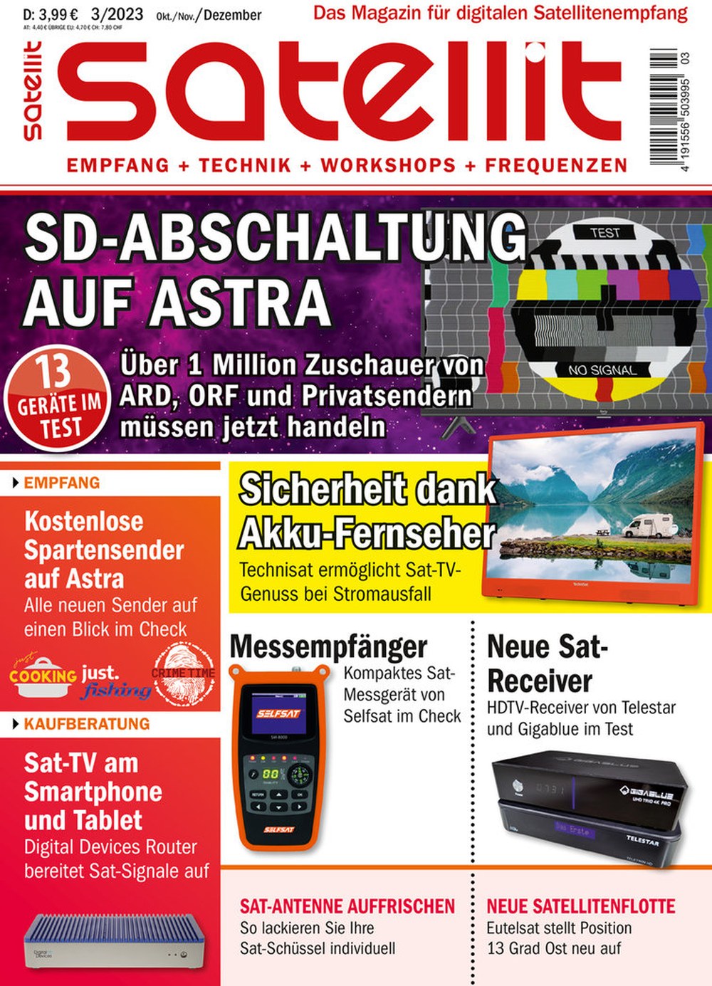 Satellit Empfang + Technik 2023-03 Édition originale