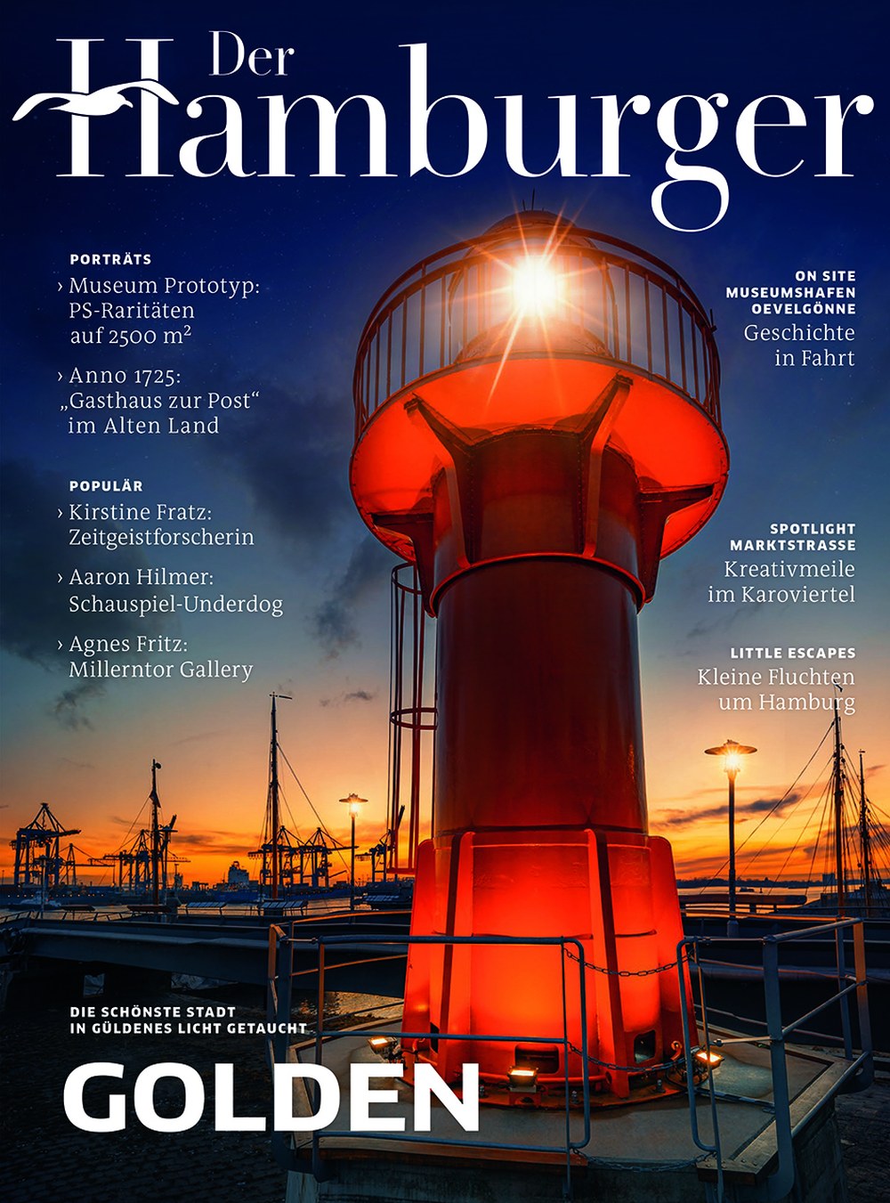 Der Hamburger 2023-03 – Kirstine Fratz Aaron Hilmer Agnes Fritz – Originaludgave
