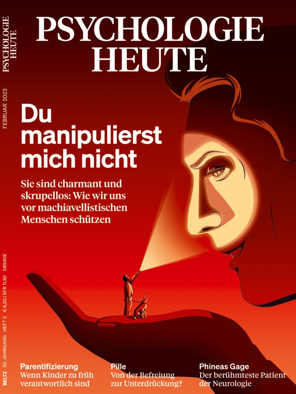 Psychologie Heute Lehti Saksa 2023-02 – Phineas Gage – Alkuperäinen painos