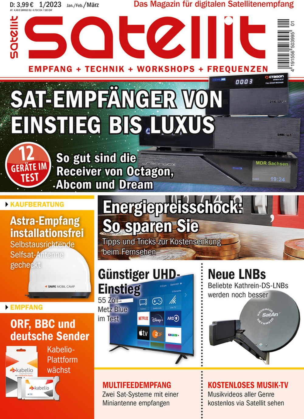 Satellit Empfang + Technik 2023-01 Edizione originale