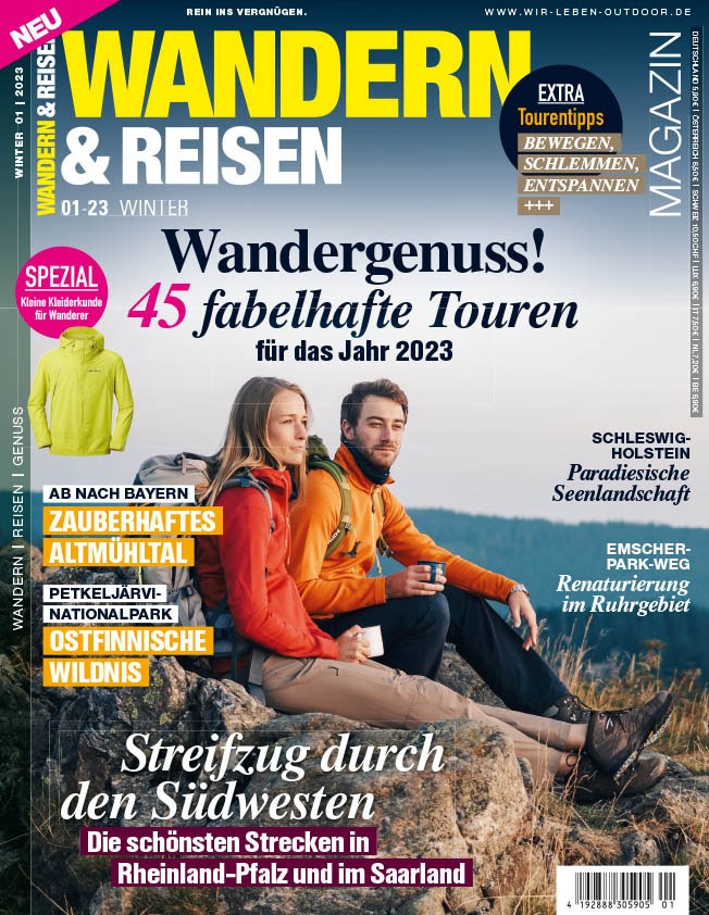 Wandern & Reisen Magasin 2023-01 Originaludgave