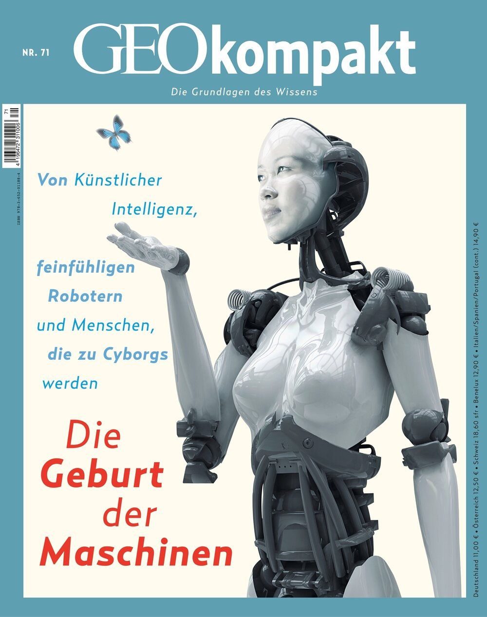 GEOkompakt 2022-71 Künstliche Intelligenz Robotik Cyborgs