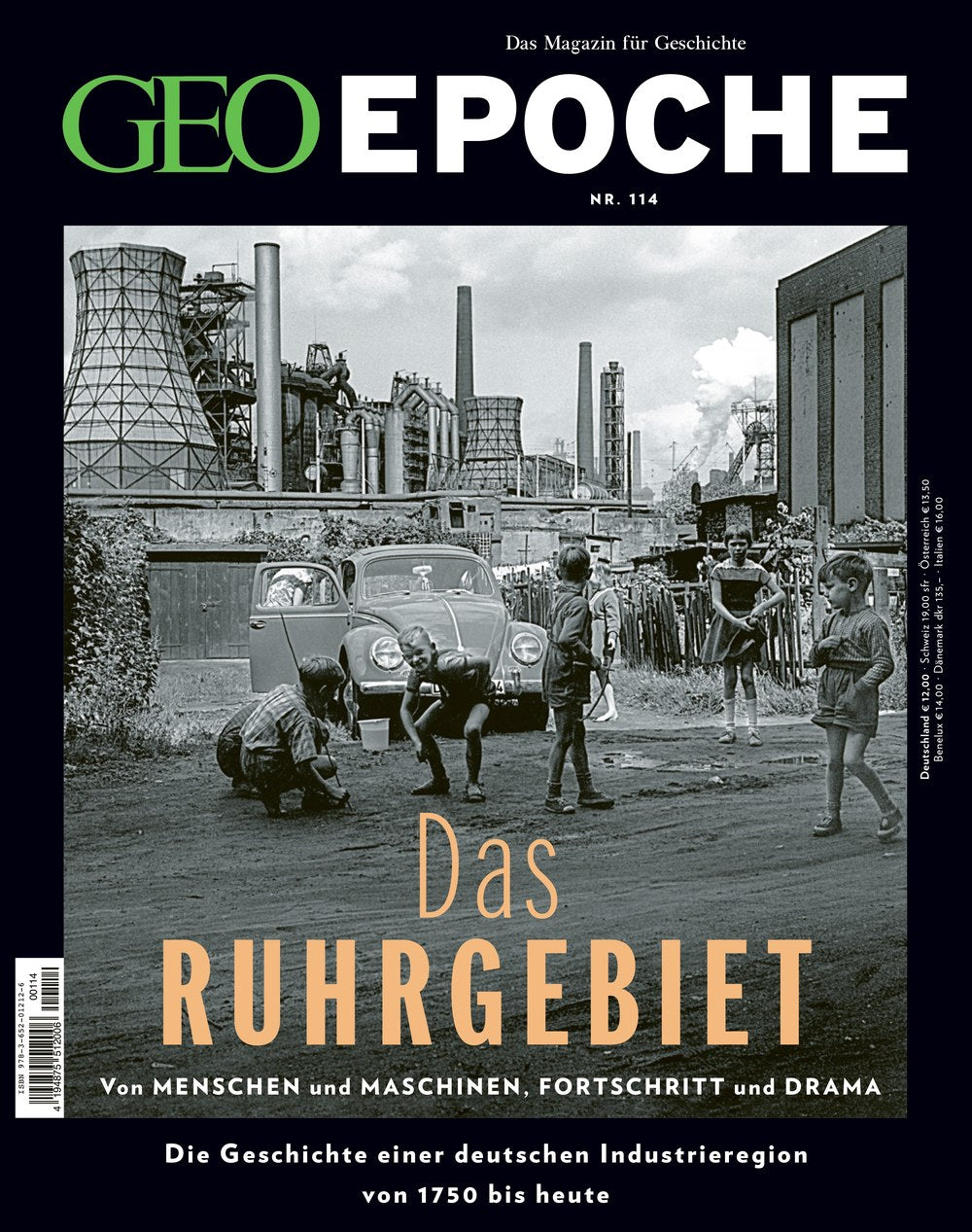 Geo Epoche Magazin Deutschland 2022-114 Ruhrgebiet Industriegeschichte Deutsche Industrieregion
