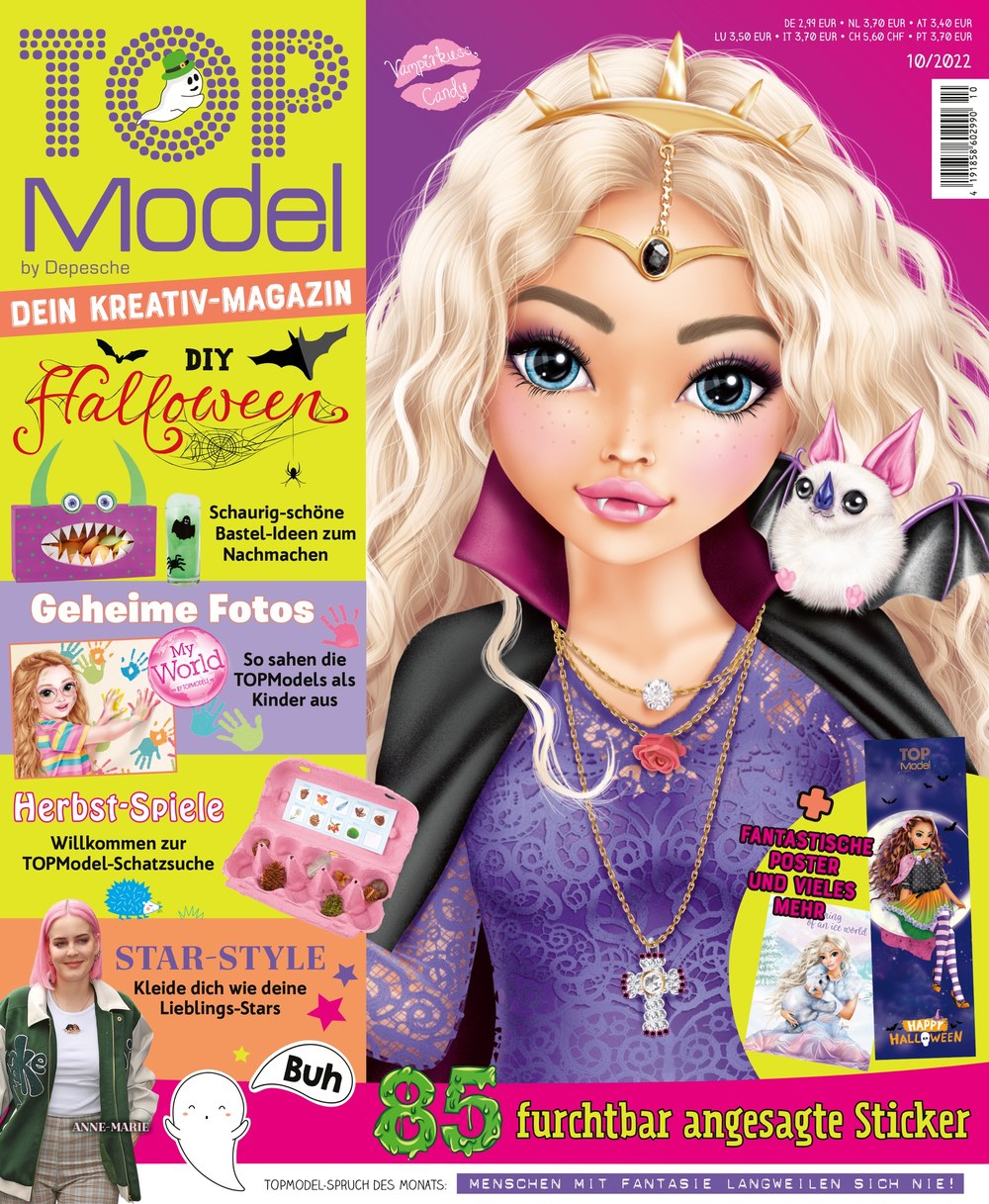TOPModel Friends Club 2022-10 Original Print Issue