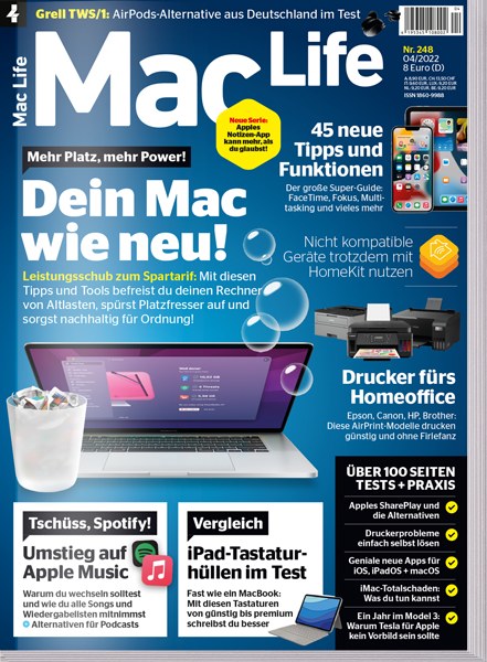 Mac Life 2022-04 Mac Apple Mac-Optimierung