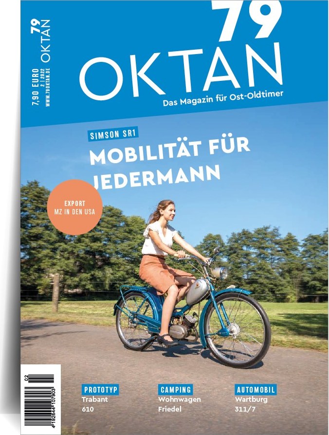 79 Oktan Magazin Deutschland 2022-02 Simson SR1 Ost-Oldtimer DDR-Motorrad