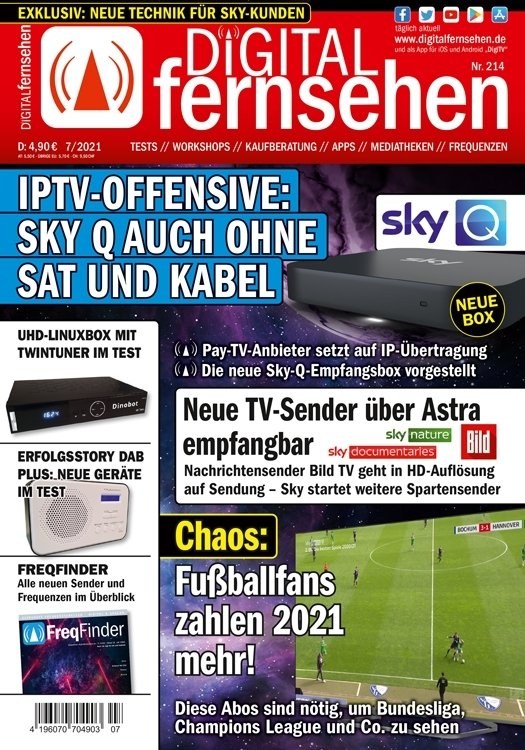 Digital Fernsehen 2021-07 Alkuperäinen painos