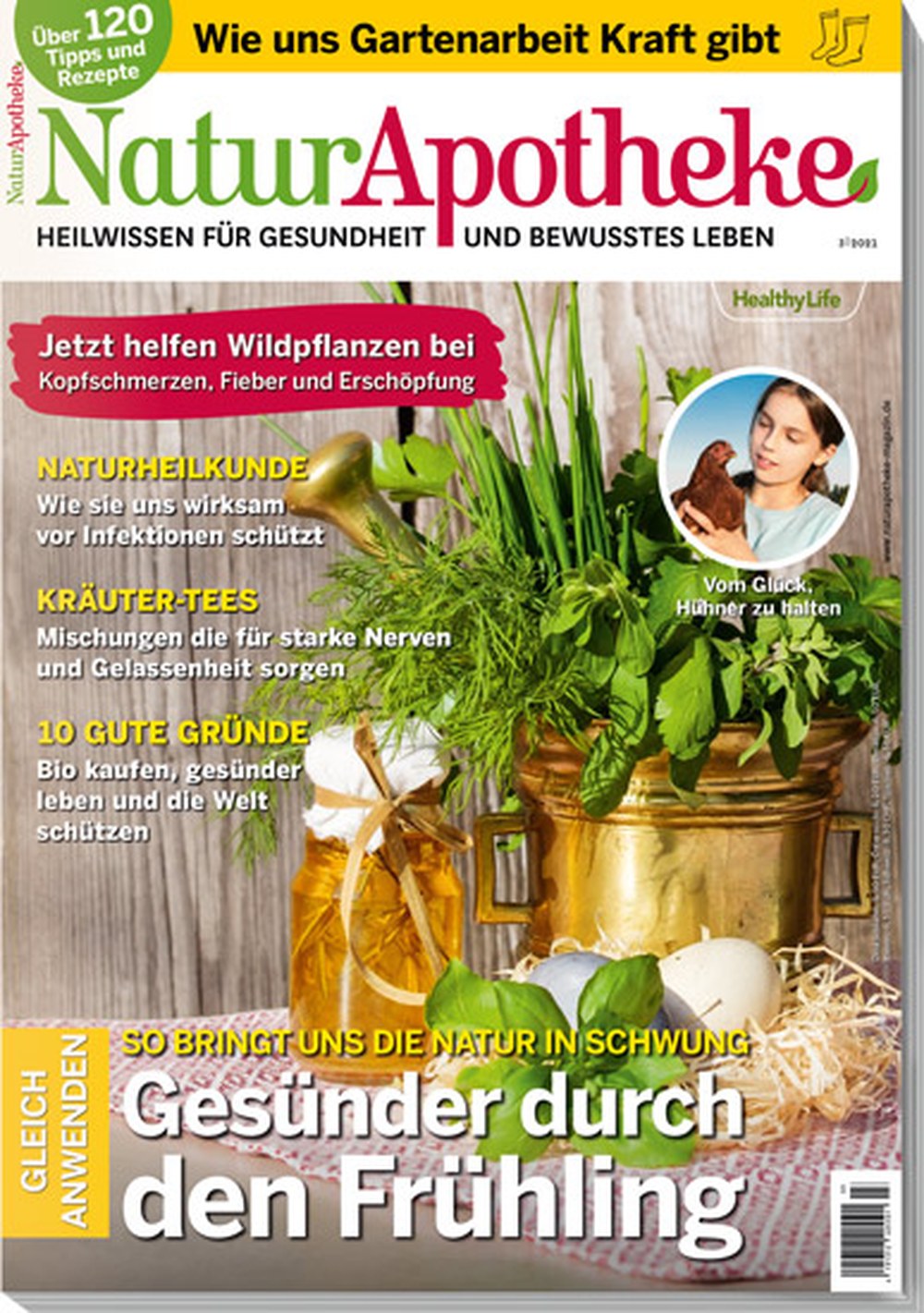NaturApotheke 2021-03 Naturheilkunde Wildpflanzen Kräutertee