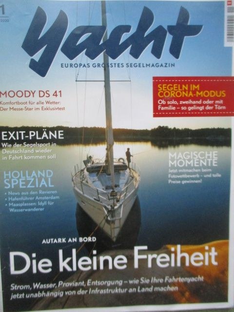 Yacht Magazine Allemagne 2020-11 Édition originale