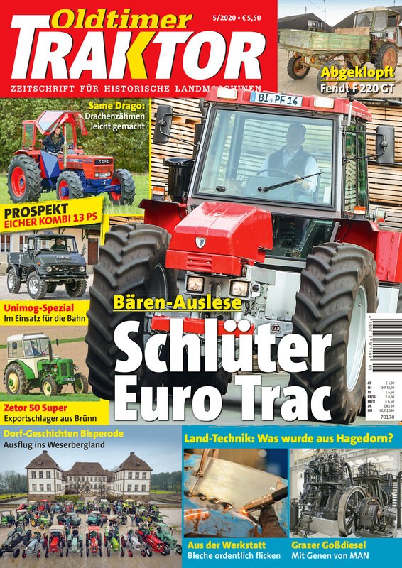 Oldtimer Traktor Magazin Deutschland 2020-05 Schlüter Euro Trac Oldtimer-Traktor Historische Landmaschinen