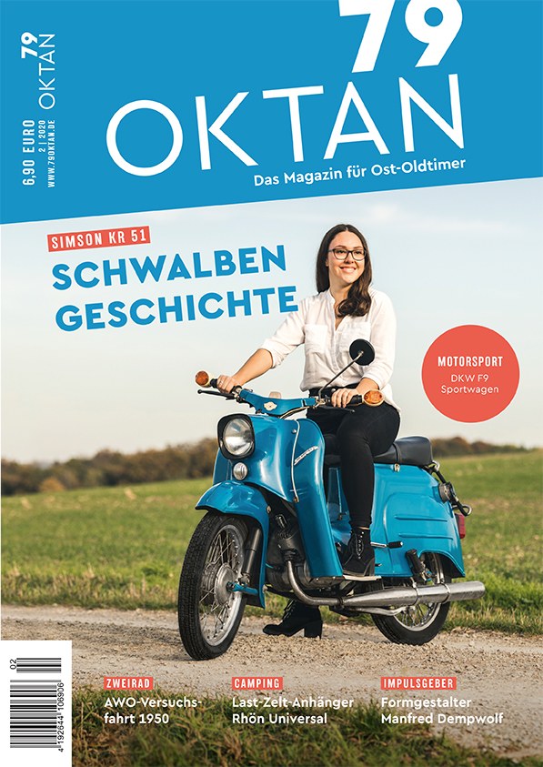 79 Oktan Magazin Deutschland 2020-02 Simson KR 51 Schwalbe Ost-Oldtimer
