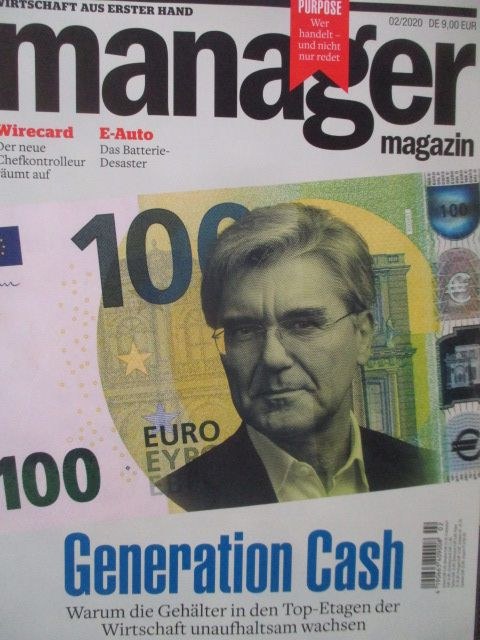 Manager Magazine Allemagne 2020-02 Édition originale