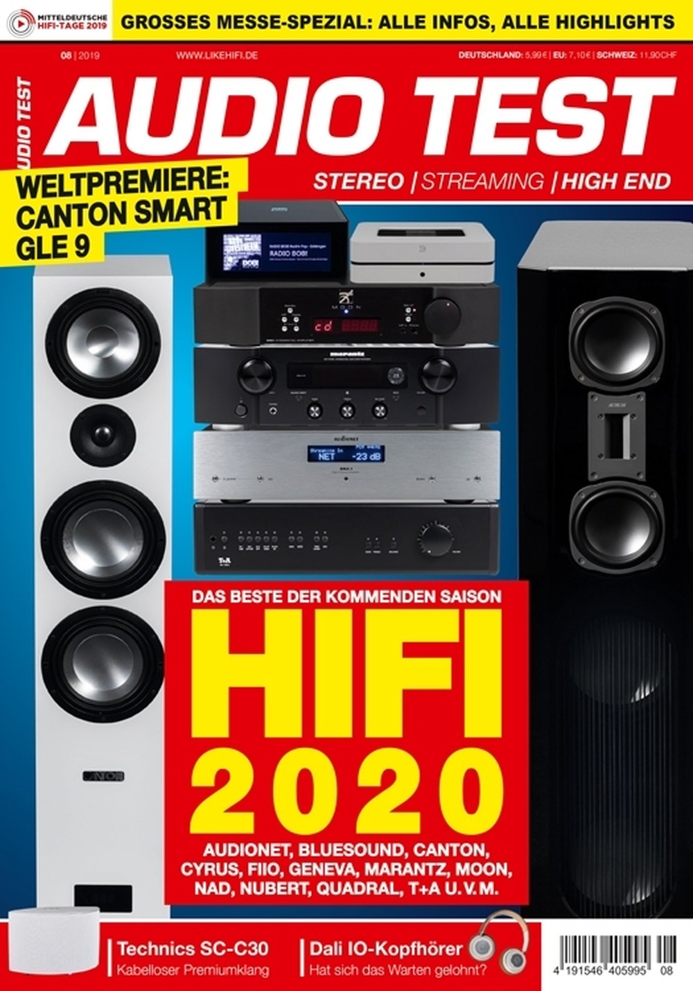 Audio Magazine Allemagne 2019-08 Édition originale