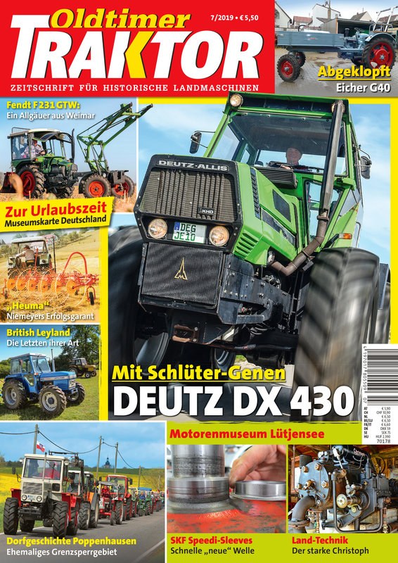 Oldtimer Traktor Magasin Tyskland 2019-07 Originaludgave