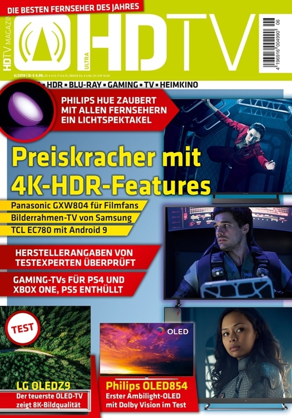 HDTV 2019-06 4K-HDR-Fernseher Oled-tv LG OLEDZ9