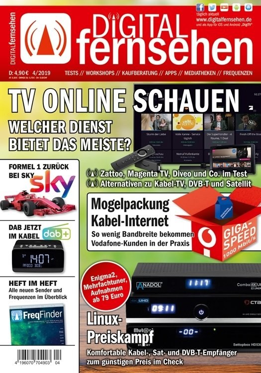 Digital Fernsehen 2019-04 Edición original