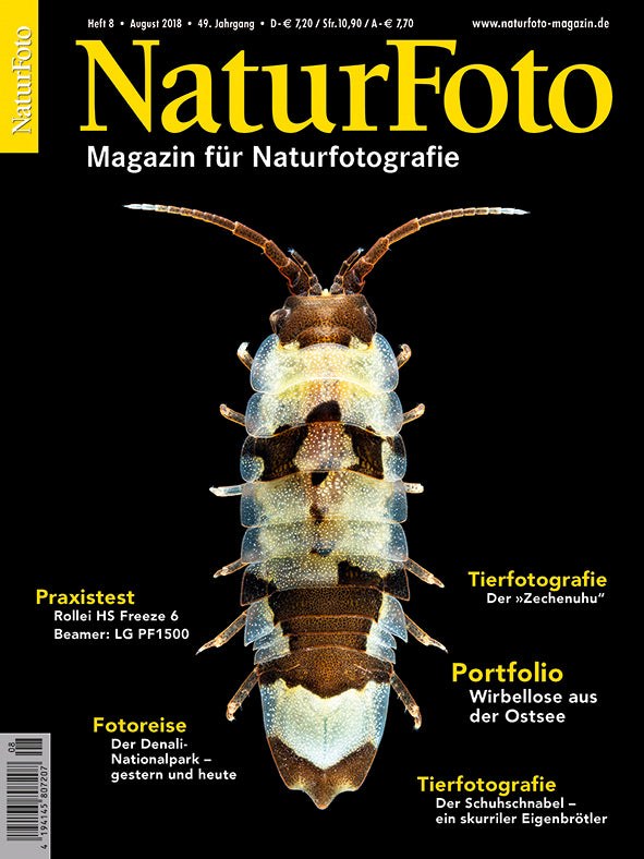 Naturfoto Magazine Allemagne 2018-08 Édition originale