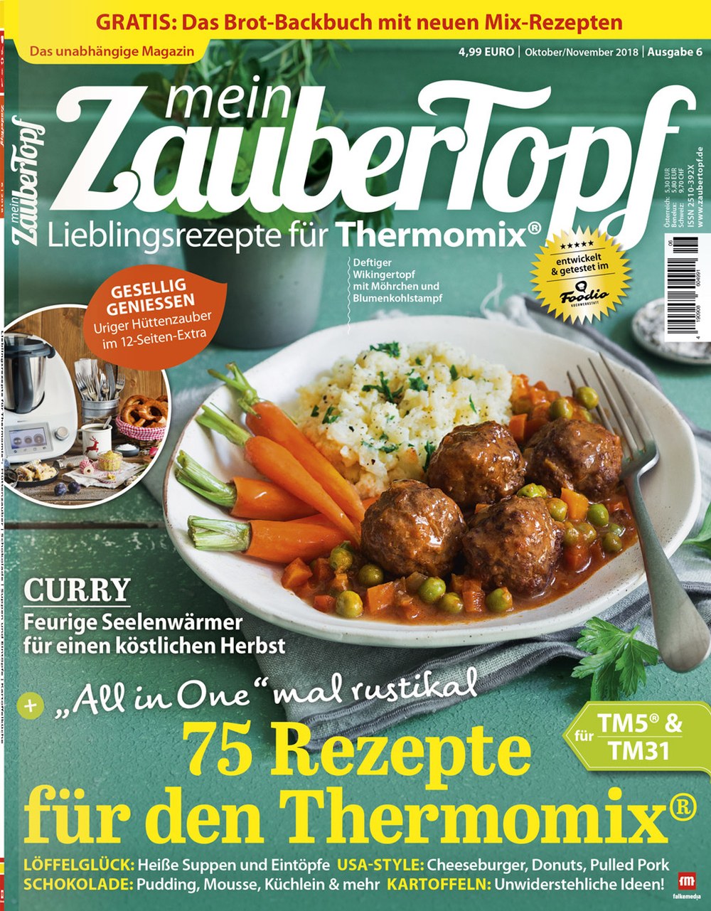 ZauberTopf 2018-06 Thermomix Rezepte Kochen