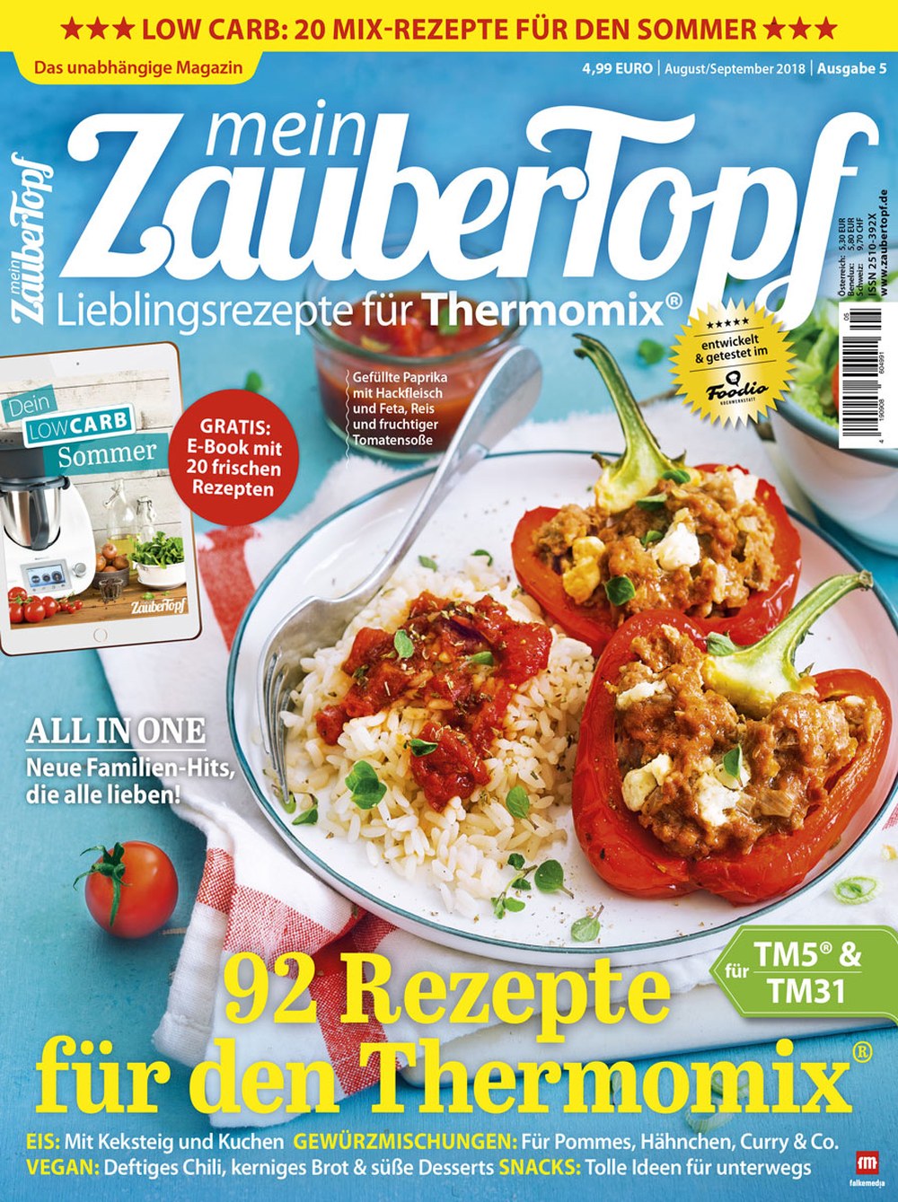 ZauberTopf 2018-05 Thermomix Rezepte Low Carb