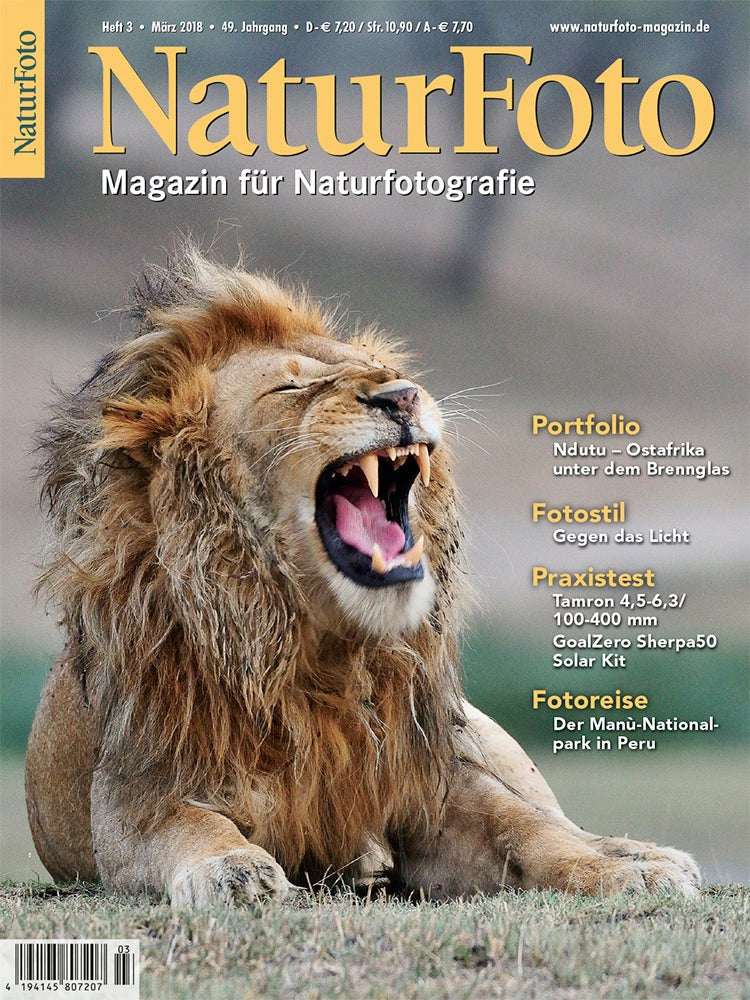 Naturfoto Magazine Allemagne 2018-03 Édition originale
