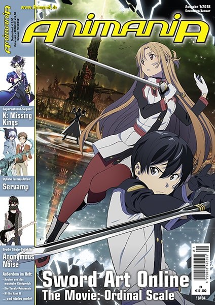 Animania Revista Alemania 2018-01 – Kirito Asuna – Edición original