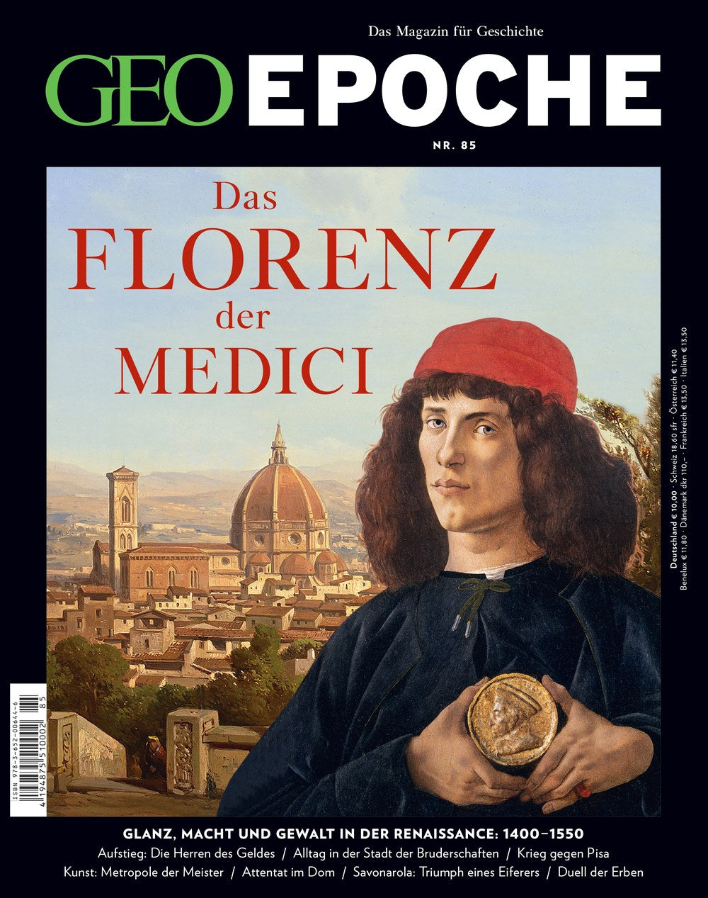 Geo Epoche Magazin Deutschland 2017-85 Lorenzo De' Medici