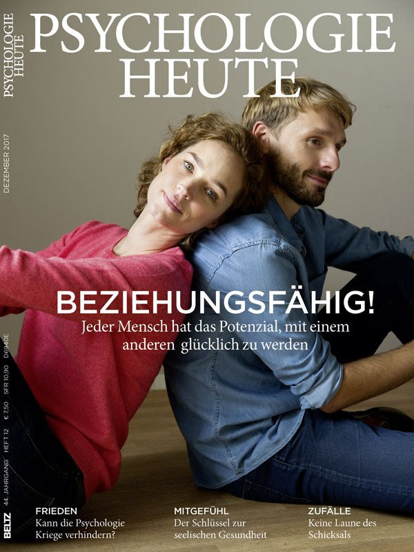 Psychologie Heute Revista Alemanha 2017-12 Edição original