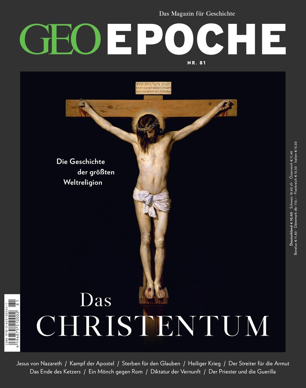 Geo Epoche Magazin Deutschland 2016-81 Jesus Von Nazareth