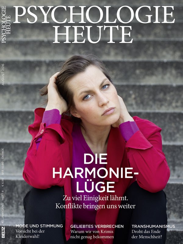 Psychologie Heute Magazine Germany 2016-08 Original Print Issue