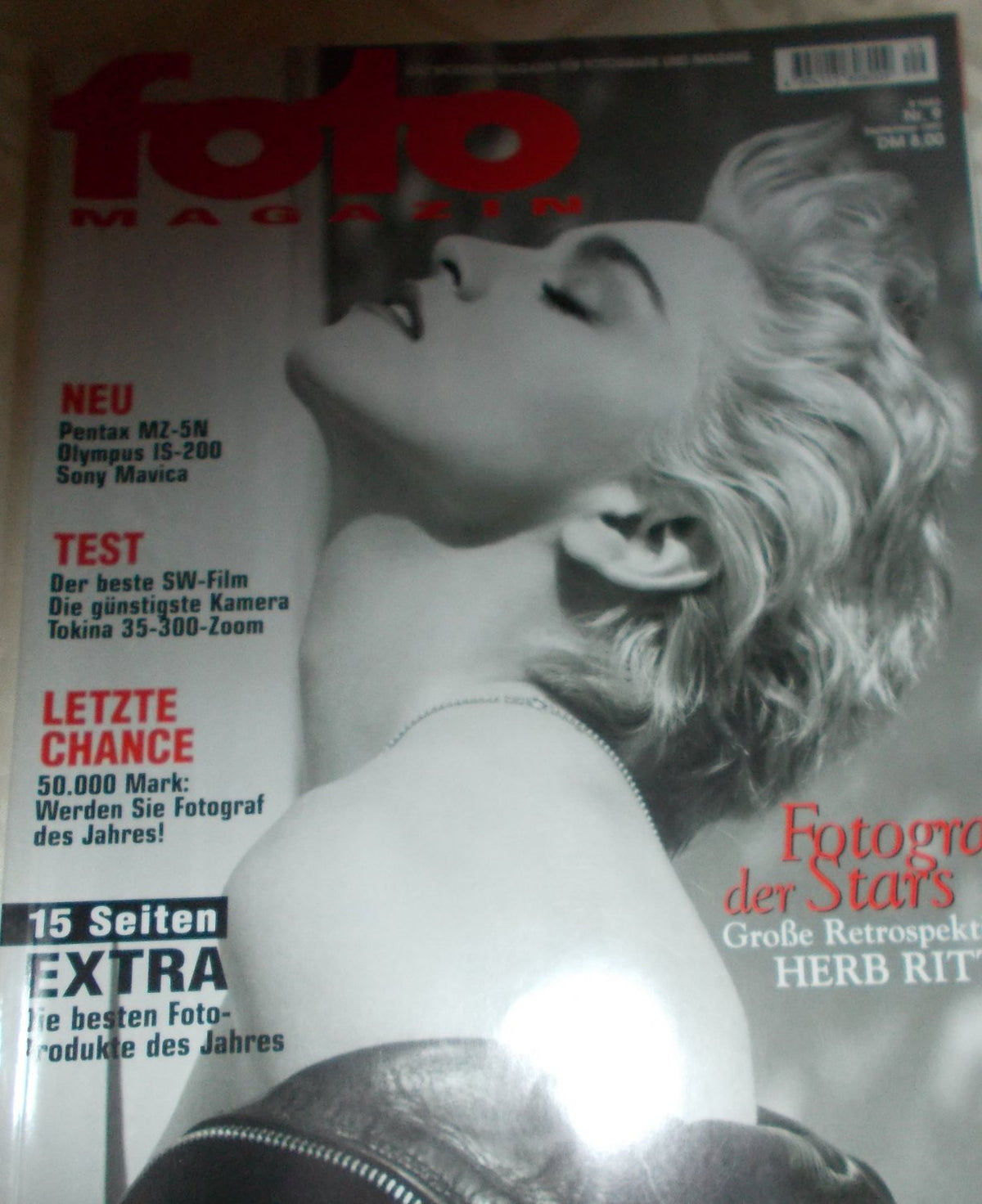 Foto Magasin Tyskland 1997-09 – Madonna Herb Ritts – Originaludgave