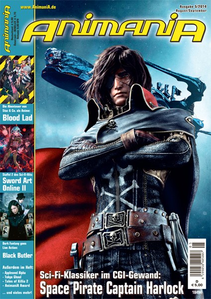 Animania Magasin Tyskland 2014-05 – Captain Harlock – Originaludgave