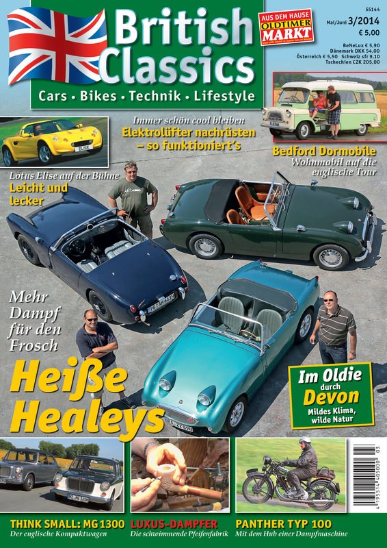 British Classics Magazine Germany 2014-03 Original Print Issue
