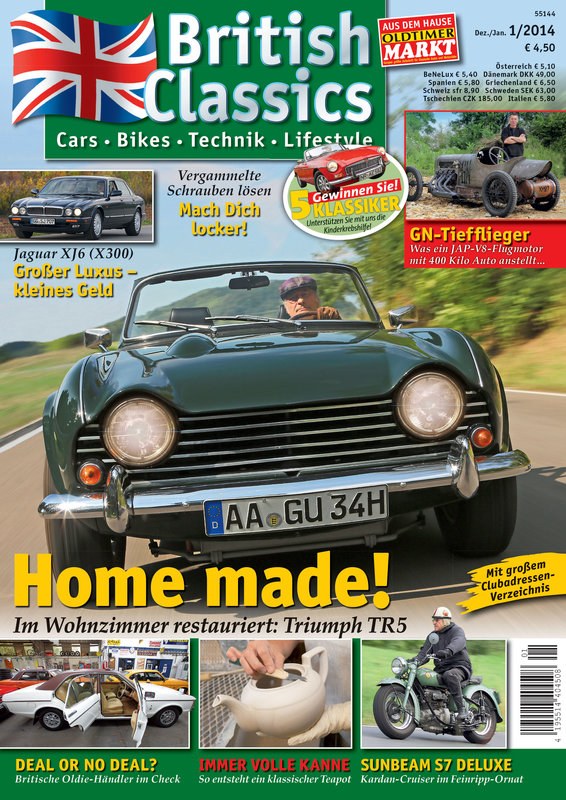 British Classics Magazine Germany 2014-01 Original Print Issue