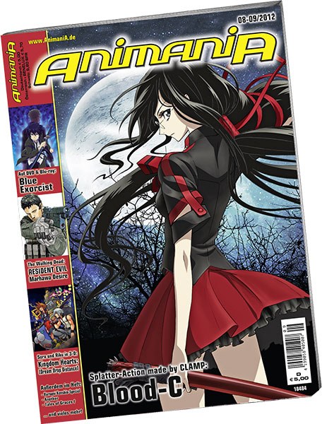 Animania Magazin Deutschland 2012-09 Anime Manga Blood-C