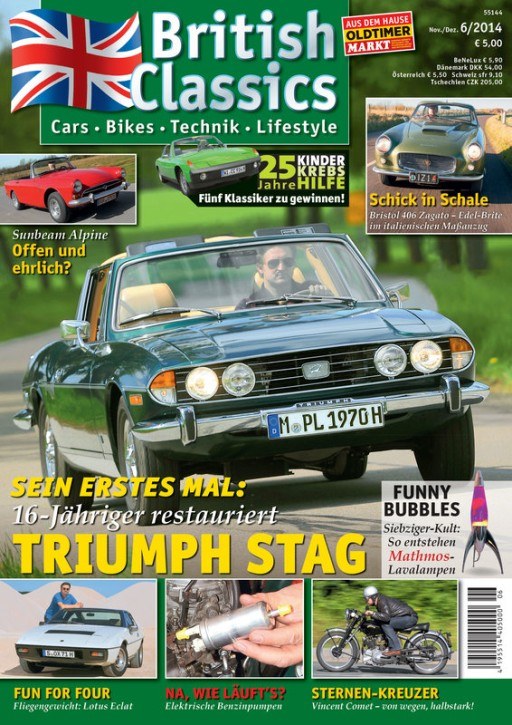 British Classics Magazine Allemagne 2012-02 Édition originale